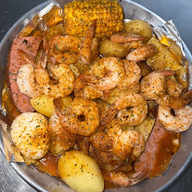 #7 All About Shrimp Platter.