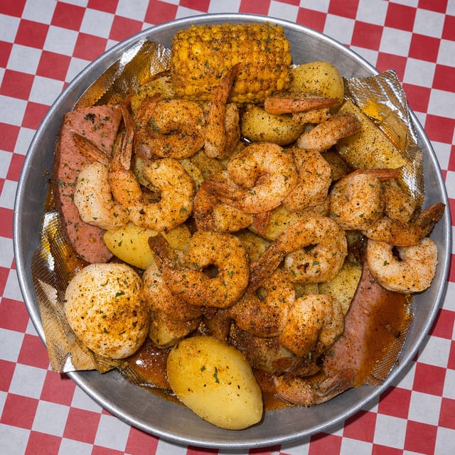 #7 All About Shrimp Platter.