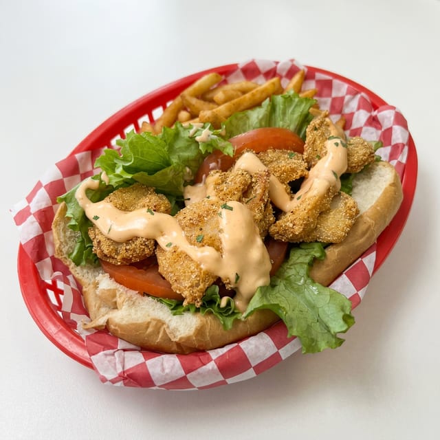 PO Boy Plate.