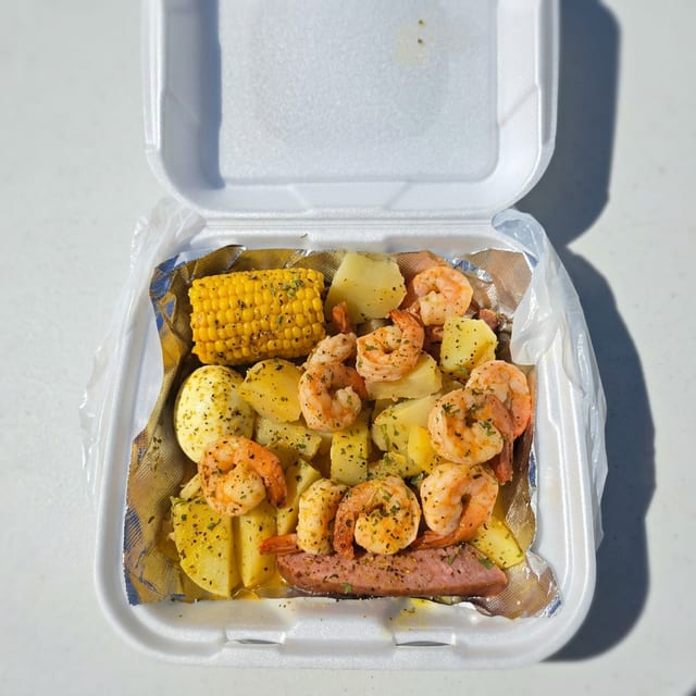 #5 Shrimp Sampler.